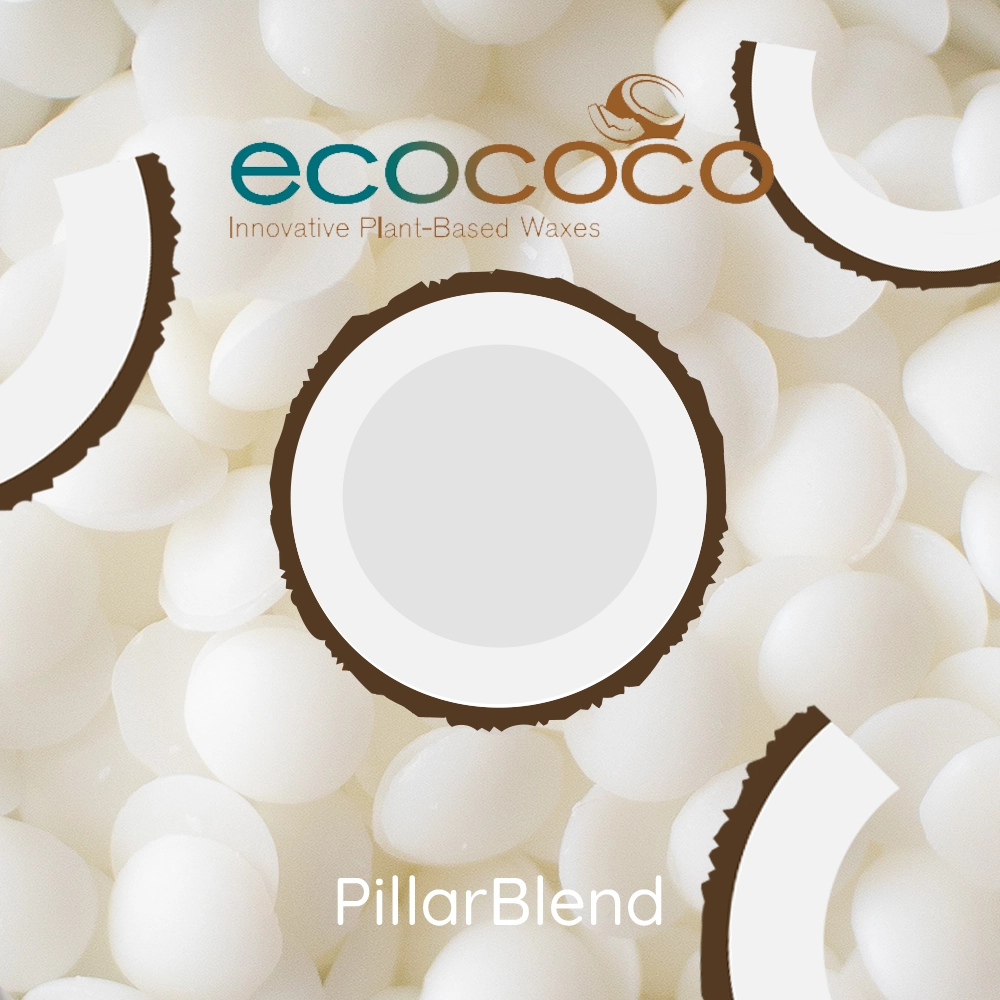 EcoSoya Coconut Pillar | Coconut Wax | Candle Fragrance Supply