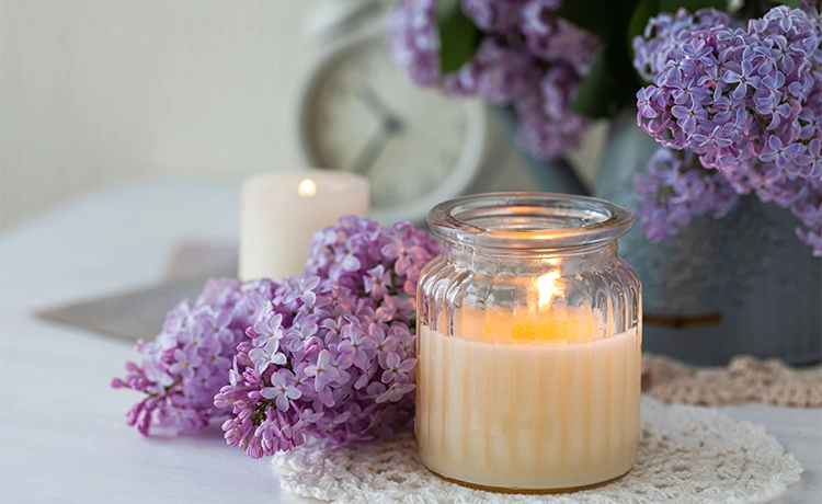 Tutorial: Crafting Spring-themed Candles