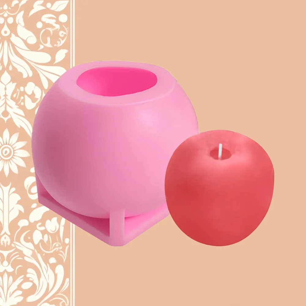 Apple Silicone Mold | Candle Fragrance Supply