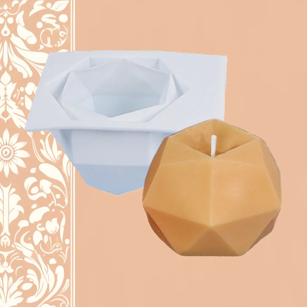 Design Apple Silicone Mold | Candle Fragrance Supply