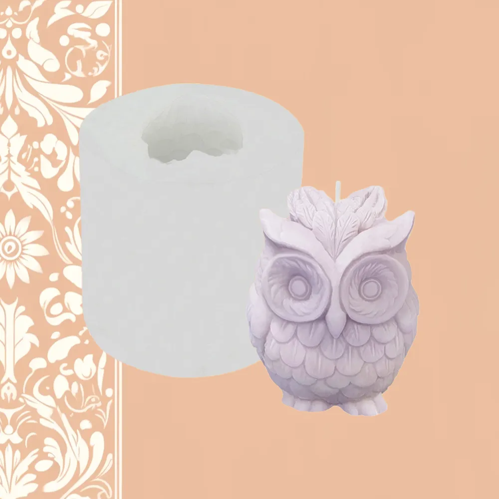 Horned Owl Silicone Mold | Candle Fragrance Supply