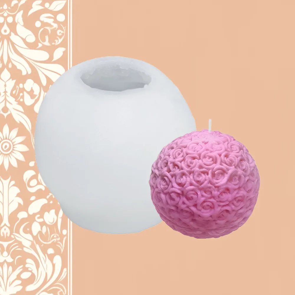 Love Rose Silicone Mold | Candle Fragrance Supply