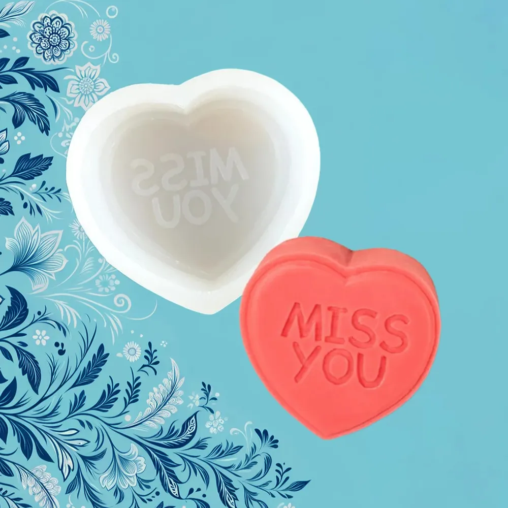 Miss You Silicone Mold | Candle Fragrance Supply