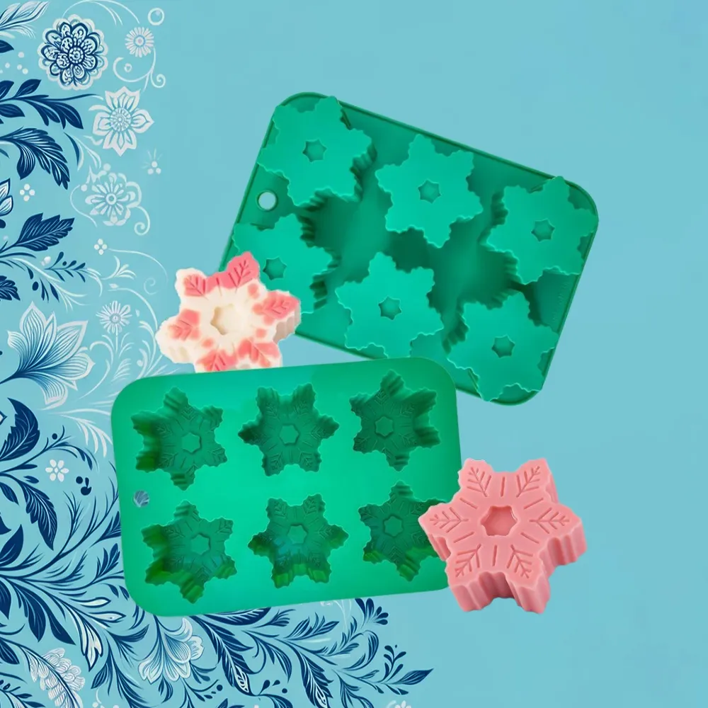Snowflakes Silicone Mold | Candle Fragrance Supply