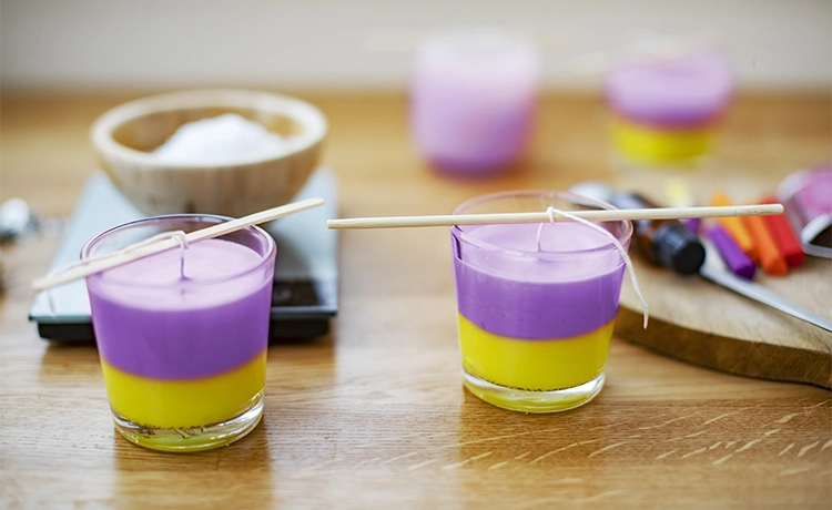 Unleashing Creativity with Layered Candles